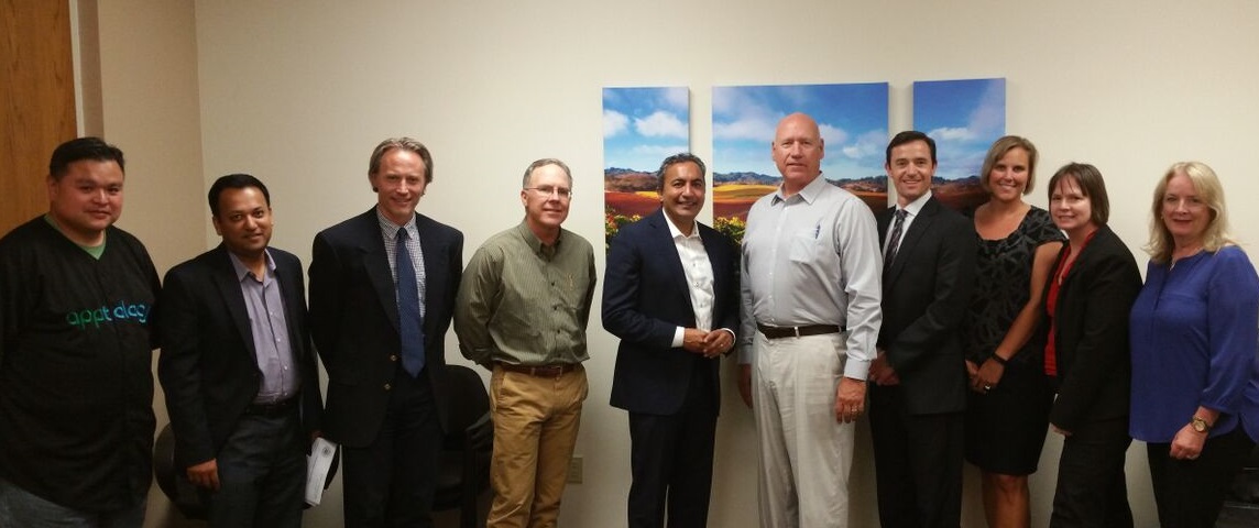 Rep. Bera with Start up Day roundtable attendees